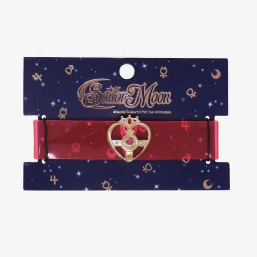 Sailormoon Cosplay Locket Symbol Wrist Cuff Bracelet